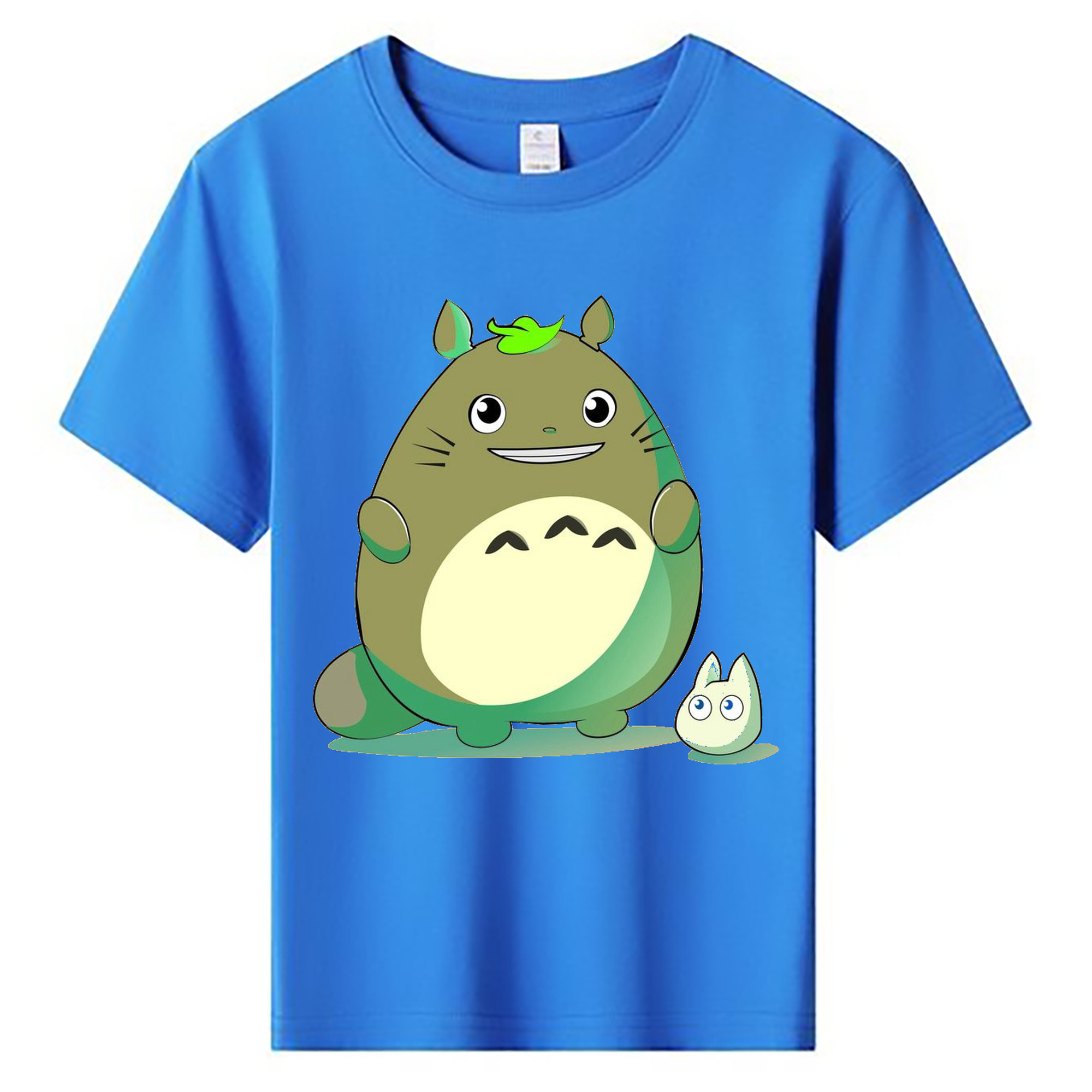 （画像用） となりのトトロ 草壁メイ 草壁サツキ My Neighbor Totoro Satsuki Kusakabe Mei Kusakabe 綿100％キッズTシャツ（フロントプリント）